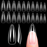 Makartt acryl nagelhouder, magnetische nagelhouder, nagelhouder, transparant roze nagelhouder met 48 zelfklevende stopverf
