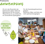 Almawin eco, vaatwaspoeder 2,8kg, 112 wasbeurten, doseerbaar voor verschillende hoeveelheden vaat Naty Shop