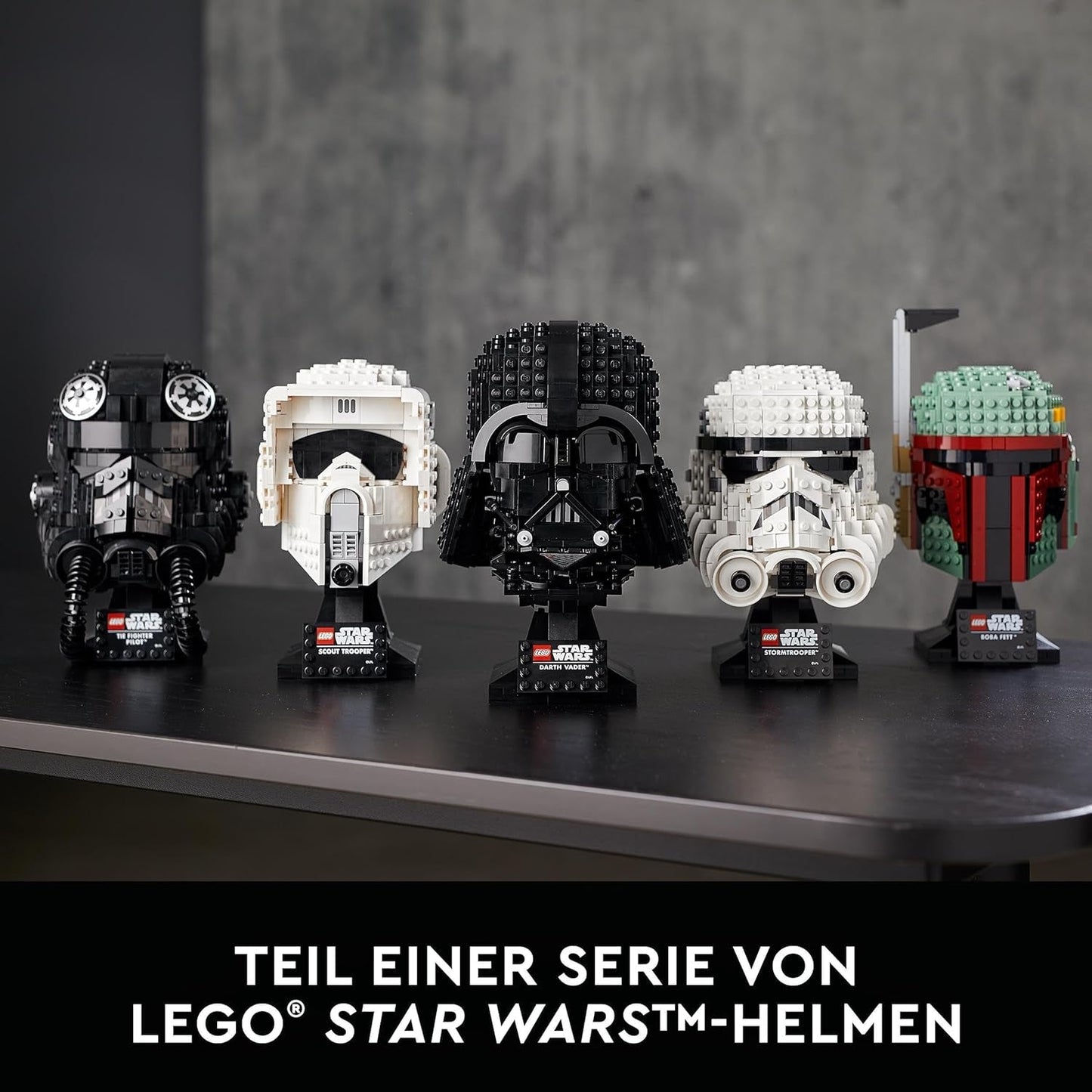 LEGO Star Wars Darth Vader Helm-bouwset voor volwassenen, cadeau-idee voor mannen, vrouwen, hem of haar, verzamelmodel om te bouwen en tentoon te stellen 75304 Bouwsets Bekijk de LEGO-Store