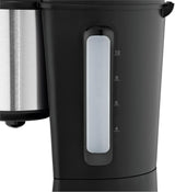 WMF Bueno espressomachine met glazen karaf, filterkoffie, 10 kopjes, aan/uitknop, antidruppelsysteem, oscillerend filter, automatische stop, verwarmingsplaat, 1000W