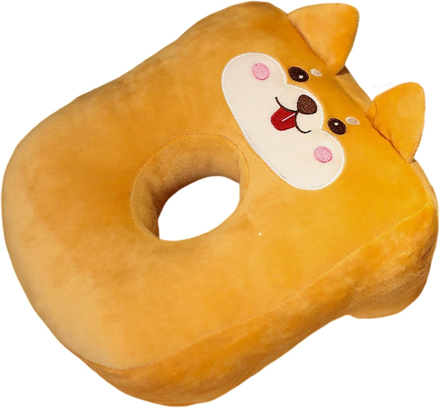 Kantoor Slaapkussen Geheugen Katoen Schattig Oorgatkussen Zacht Slaapkussen Zijslaper Oorkussen voor Dames Meisjes Kinderen (Kitten Grijs) Cervicale Orthopedische Kussens Naty Shop Puppy Oranje
