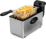 Bomann® oliefriteuse, capaciteit van 3 liter, koelzone- en afvoertechnologie, 2000 W Huishoudelijke apparaten Naty Shop Standaardtitel