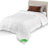 VOUNOT dekbed 155X200Cm, 4 seizoenen winterdekbedset van 2 500GSM, bestaande uit 2 aan elkaar geknoopte dekbedden Aanpasbaar dekbed voor zomer en winter, Oeko-Tex Standaard dekbedden en dekbedden Naty Shop Lichte zomerdeken 155X200Cm