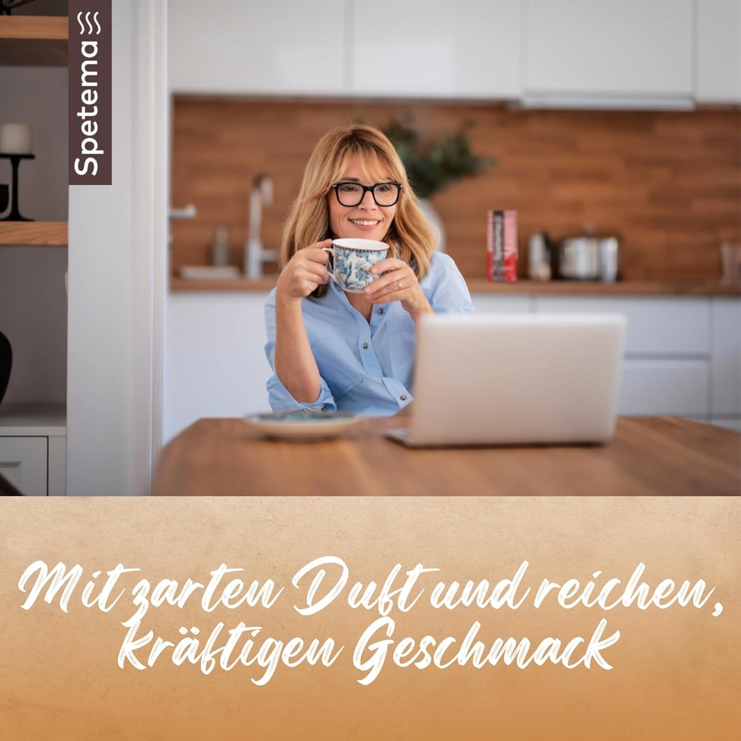 Spetema Kaffeebohnen Ragazzi Espressoreep - 50% Arabica & 50% Robusta, Intensität 8/10, Mittlere Röstung, Zartes Aroma & Dichtes Geschmackserlebnis, 1 kg.