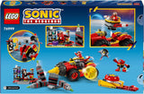LEGO Sonic the Hedgehog Super Sonic Vs. Egg Drillster Avontuur Videogameset Kindercadeau Shadow en Dr. Eggman Set voor jongens en meisjes vanaf 8 jaar 76999 Bouwsets Bekijk de LEGO-Store