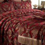 Riva Home Shiraz Bedden en dekbedden Paoletti Bordeaux 130X170Cm