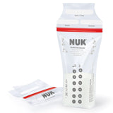 NUK moedermelkzakjes, ruimtebesparend en direct bruikbaar, 180 ml, 25 stuks, transparant Accessoires Voeding en borstvoeding Bebe Naty Shop