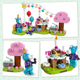 LEGO Animal Crossing Jimmy's verjaardagsfeestje Creatief speelgoed voor kinderen Videogame Paard Dierenset Cadeau voor meisjes en jongens vanaf 6 jaar 77046 Bouwsets