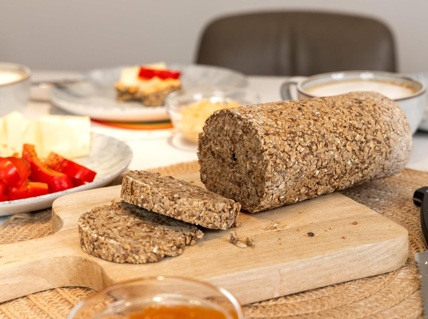 RUF Lieblingsbrot Protein, Brot-Backmischung, Brotmischung, Brotteig-Mischung, Proteinreiches Brot, Glutenvrij, Ohne Mehl & Hefe, 1 X 500G Naty Shop