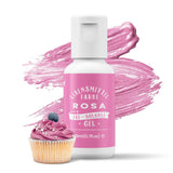 Mengsel van oliën, roze voedingskleurstof op oliebasis, sterk geconcentreerd, voor chocolade, fondant, koekjes, cake bakken, macarons, doe-het-zelf taartdecoratie, deegtoppings - 20 ml