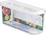 CARE + PROTECT Slimme voedselcontainer, perfect stapelbaar, koelkastorganizer, beschermt voedsel tegen vocht, houdt voedsel langer vers, 2,15 L Voedselbewaardozen Naty Shop 2 L