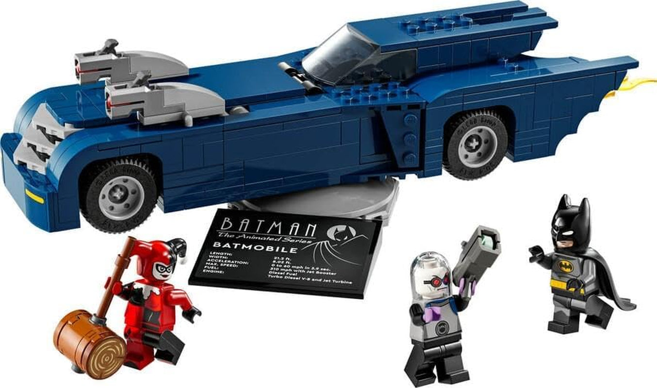 LEGO DC Batman: Batman in de Batmobile Vs. Harley Quinn en Mr Freeze Cartoon speelgoedauto voor kinderen, cadeau voor jongens en meisjes, 8 jaar oud 76274 Bouwsets Bekijk in LEGO-Store