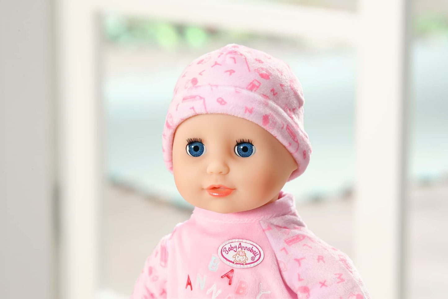 Annabell Kleine Annabell zachte pop 36cm, met stoffen lijfje en slaapogen, 36cm, 709870 Zapf Creation