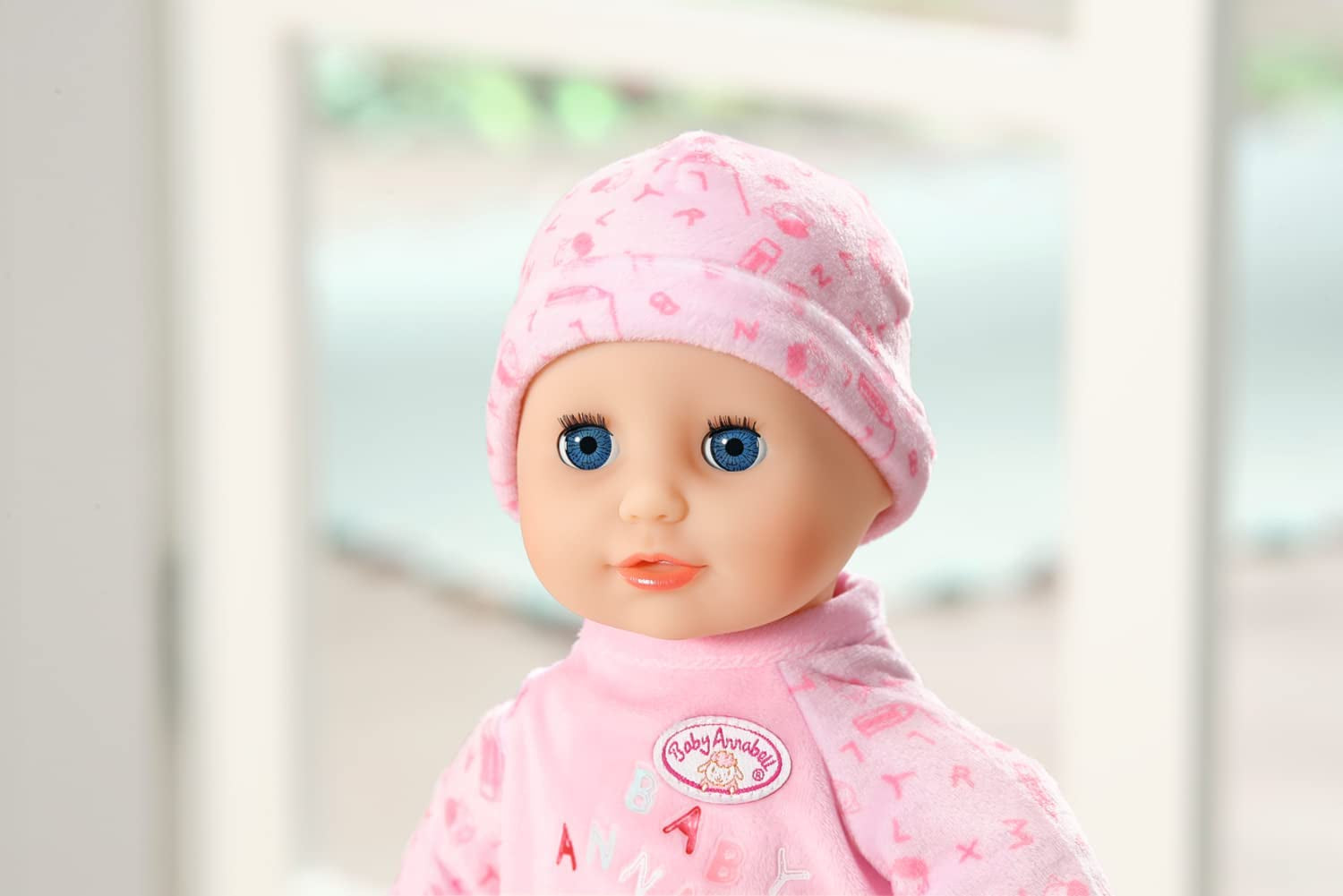 Annabell Kleine Annabell zachte pop 36cm, met stoffen lijfje en slaapogen, 36cm, 709870 Zapf Creation
