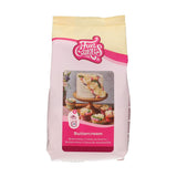 Funcakes Mix voor Botercreme: Einfach Zu Berübenen, Cremig, Perfekt Zum Dekorieren, Abdecken Und Füllen Von Kuchen, Belag Auf Cupcakes, Halal., 1 Kg Mix voor bakken en koken Naty Shop 500 G Botercreme