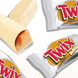 Twix Witte Chocoladerepen | Karamel, koekjes, witte chocolade | Chocolade Multipack | 5 repen (5 x 46 g) (verpakking van 5)