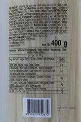Rijstnoedels - Thaise, 10 mm brede rijstnoedels, gemaakt van rijstmeel, recht - 1 x 400 g (pak van 3)