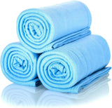 ALCLEAR 3 stuks Oeko Tex fleece dekens, kleur: antraciet, groot formaat 130X160 Cm, ruim 200 G/M2, bankdeken bankdeken deken woonkamerdeken, picknickdeken bankspreideken bedden en dekens Besuche den ALCLEAR-Store Denim blauw 3 stuks 130X160 Cm