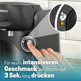 Bosch Tassimo finesse TAS162E capsule-espressomachine, 70 dranken, intensere koffie met één druk op de knop, automatische uitschakeling, duurzaam, perfecte dosering, 1400 W, zwart/zwart