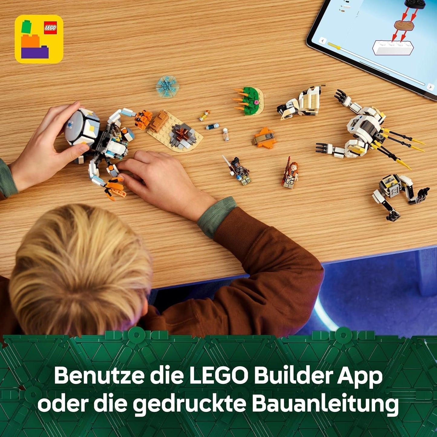 LEGO Horizon-avonturen Aloy en Varl Vs. Gepantserde Walker en Sawtooth, speelgoedmonsterauto en minifiguren, verzamelset voor videogamefans, jongens en meisjes ouder dan 9 jaar 77037 Bouwsets Besuche in LEGO-Store
