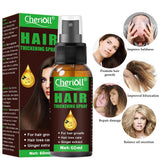 Haargroei, Anti Haaruitval, Haargroeispray, Haaruitval en Haarbehandeling, voor dunner wordend haar, Bevordert dikkere, vollere en snellere haargroei, 60ml Haarverzorging Naty Shop