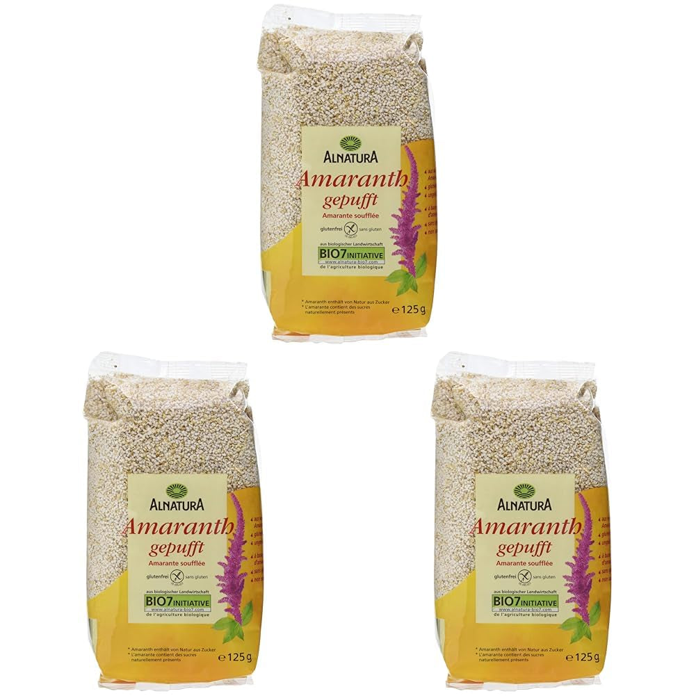 Biologische geëxpandeerde amarant, 125 g