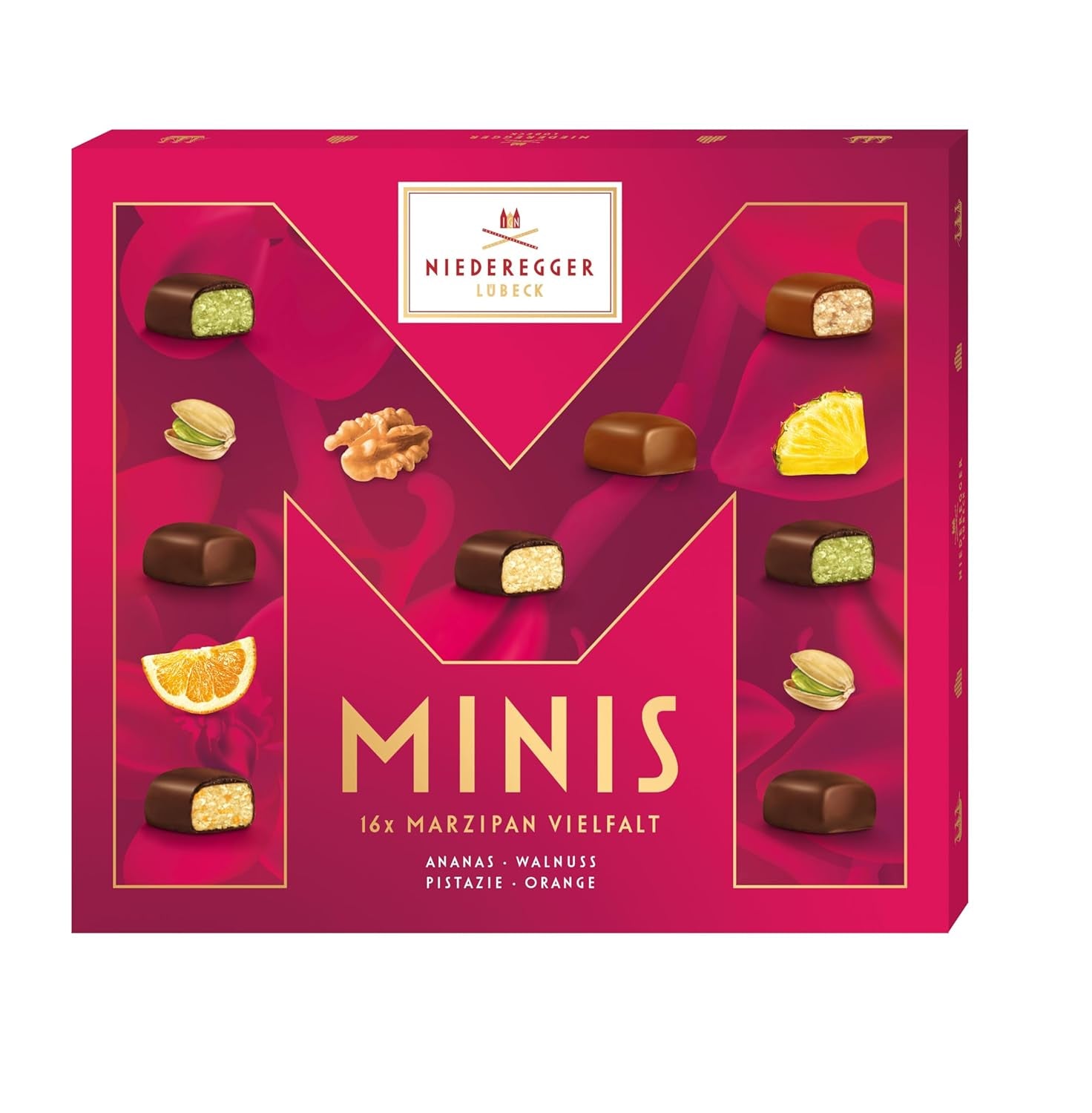Niederegger Minis Marsepein Variatie 112g