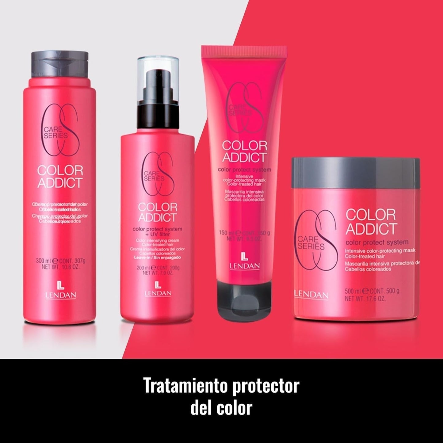 Gekleurd haarmasker 500 ml beschermt gekleurd haar, voedt, hydrateert en beschermt de nagelriemen - glanzendere en zachtere manen Naty Shop Haarmasker