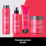 Gekleurd haarmasker 500 ml beschermt gekleurd haar, voedt, hydrateert en beschermt de nagelriemen - glanzendere en zachtere manen Naty Shop Haarmasker
