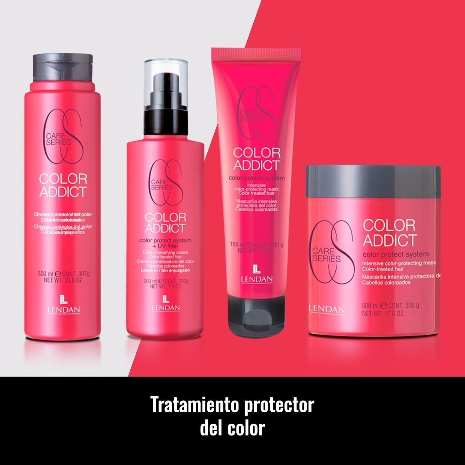 Gekleurd haarmasker 500 ml beschermt gekleurd haar, voedt, hydrateert en beschermt de nagelriemen - glanzendere en zachtere manen Naty Shop Haarmasker