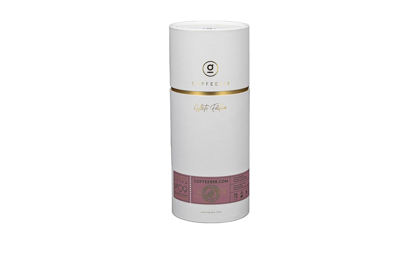 NIEUW! Koffie nr. 9 - GESHA - Koffiespecialiteit - Don Primitivo van Coffee858 (320g) - Rode bessen, honing, rode thee, bloemen/citrusvruchten, druiven, mango en complexe smaak
