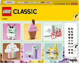 LEGO 11028 Klassieke pastelkleurige creatieve bouwset stenen doos, constructiespeelgoed voor meisjes en jongens vanaf 5 jaar met modellen; ijsje, dinosaurus, kat en meer Bouwsets Besuche den LEGO-Store