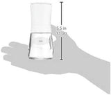 WMF Trend zout- of pepermolen 14 cm, zonder vulling, keramische molen, kunststof, glas, wit Grinders en Slicers Naty Shop