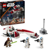 LEGO Star Wars Ontsnapping met de BARC Speeder, de Mandalorian set, speelgoedfiets met zijspan, inclusief de figuren Kelleran Beq en Grogu, cadeau voor jongens en meisjes vanaf 8 jaar 75378 Bouwsets Besuche den LEGO-Store Toy Brick