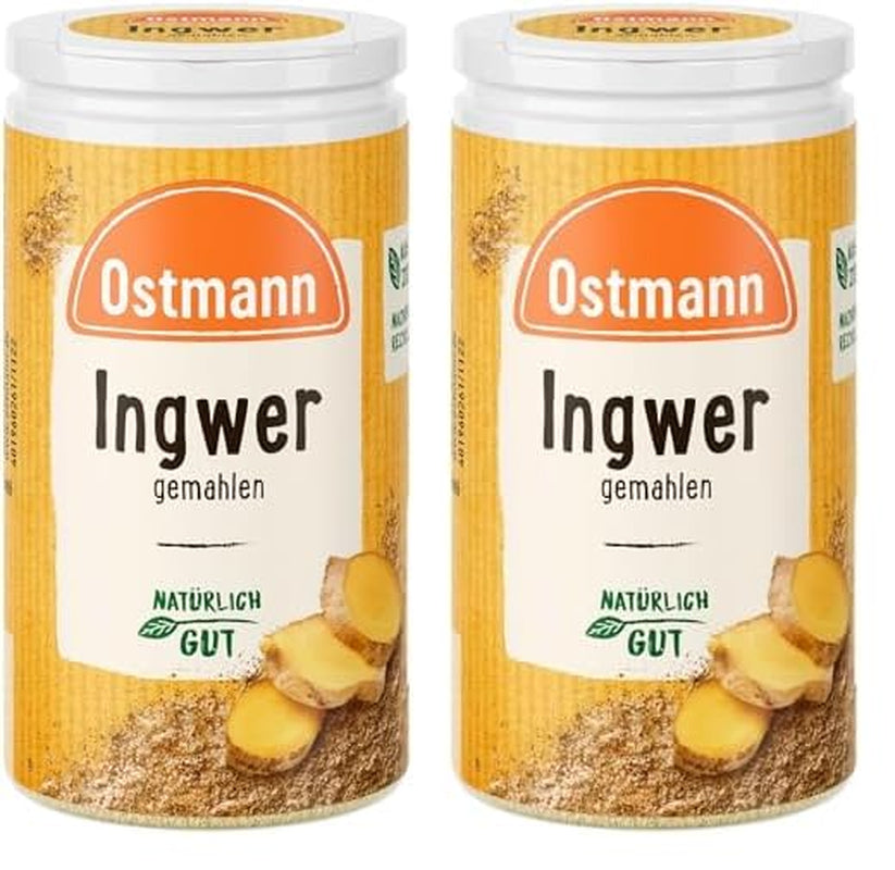 Ostmann Gewürze - Ingwer gemahlen | Nachfüllbare en recycleerbare verpakking | 30 g in de Streudose