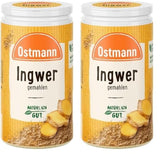 Ostmann Gewürze - Ingwer gemahlen | Nachfüllbare en recycleerbare verpakking | 30 g in de Streudose