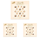Chocolade - Mini Witte Pralines | 90 gram | Doos met 18 pralines in 6 heerlijke assortimenten | Geschenk van chocolade | Chocoladecadeau (pak van 3)