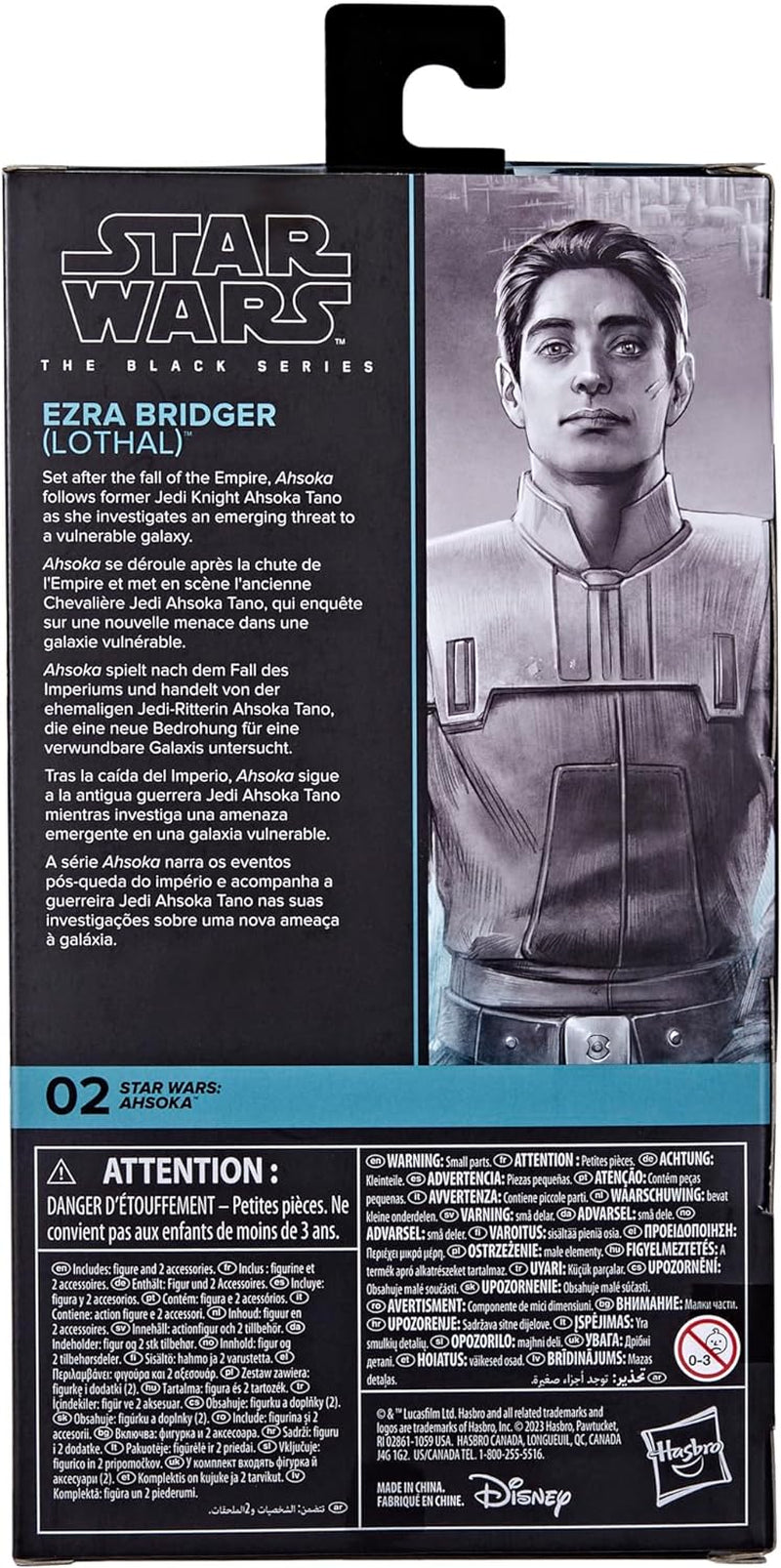 Star Wars Black Series Ezra Bridger (Lothal), Ahsoka Actiefiguur (15 cm) Actiefiguren Naty Shop