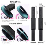 Nail Art Werkzeug Magnetstift, 10 Stück Nagel Magnet Stick Tool Set, Nagel Magnet Stift en Starker Magnet Stock Punktierungsstifte Für DIY 3D Magnetics Katzenauge UV Gel Polnisch Nagel Kunst