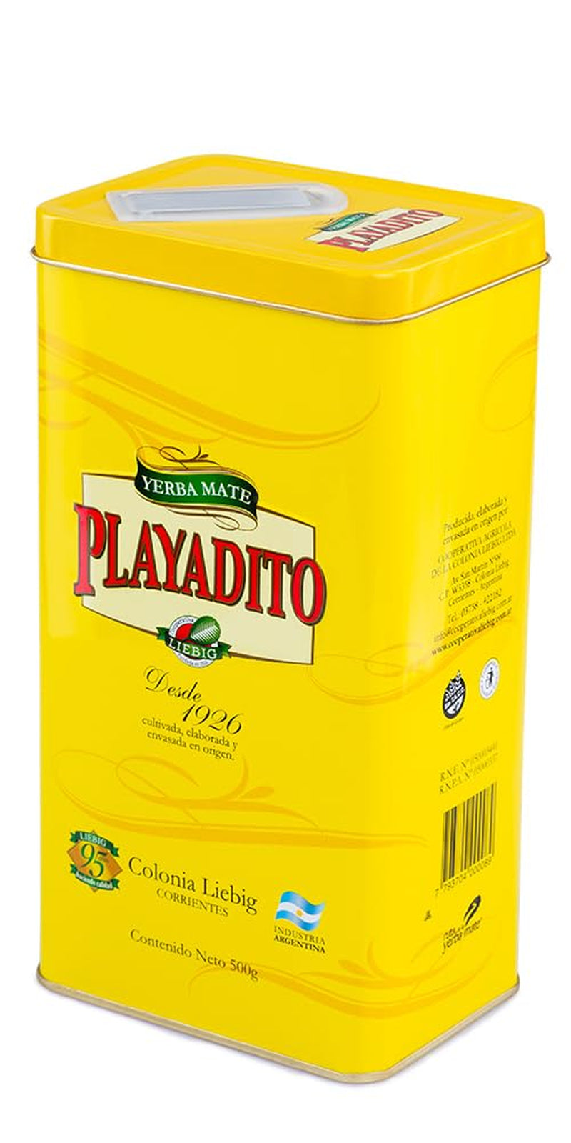 - Yerbero De Chapa Bevat 500 G Yerba Mate met stokken, ideaal om te delen met vrienden