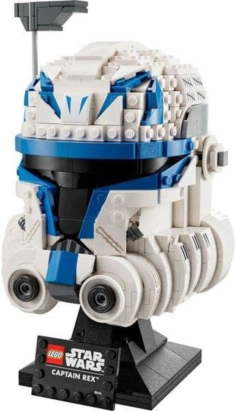 LEGO 75349 Star Wars Captain Rex helmset Clone Wars verzamelmodel 2023-serie Souvenir- en cadeau-idee Bouwsets Bekijk de LEGO-Store