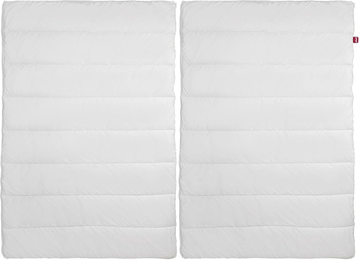 Abeil 4-seizoenen dekbed, wit, polyester, wit, 240 X 260 Cm Dekbedden en dekbedden Naty Shop