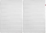 Abeil 4-seizoenen dekbed, wit, polyester, wit, 240 X 260 Cm Dekbedden en dekbedden Naty Shop