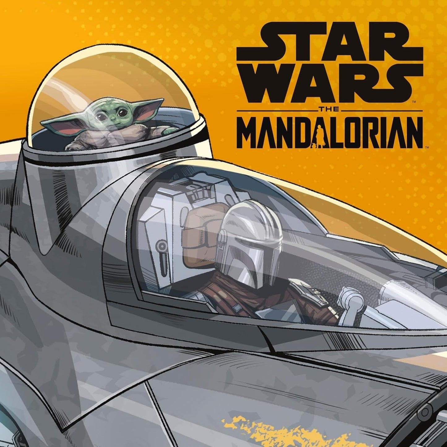 Star Wars Epic Hero Series N-1 Starfighter of the Mandalorian, grote actiefiguren en spannende accessoires voor spannende manoeuvres, spannende cadeau-actiefiguren Naty Shop