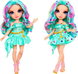 Rainbow High Be Dazzling Modepop - Celine Turquoise - Blauwgroen, 28 cm, met decoratietool, fonkelende edelstenen en stylingaccessoires