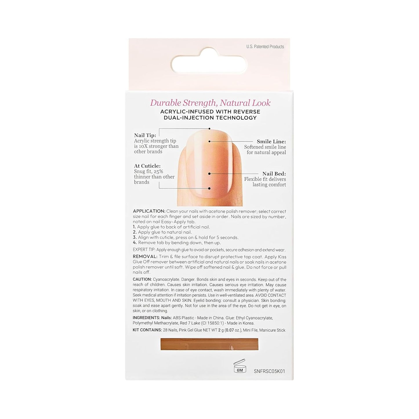 Kiss Nude Nails Amazing Nails (pak van 2)