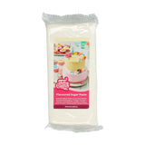 Funcakes Fondant met meringuesmaak: Gemakkelijk te gebruiken, glad, flexibel, zacht en kneedbaar, perfect voor het versieren van taarten, koosjer en glutenvrij. 1 kg