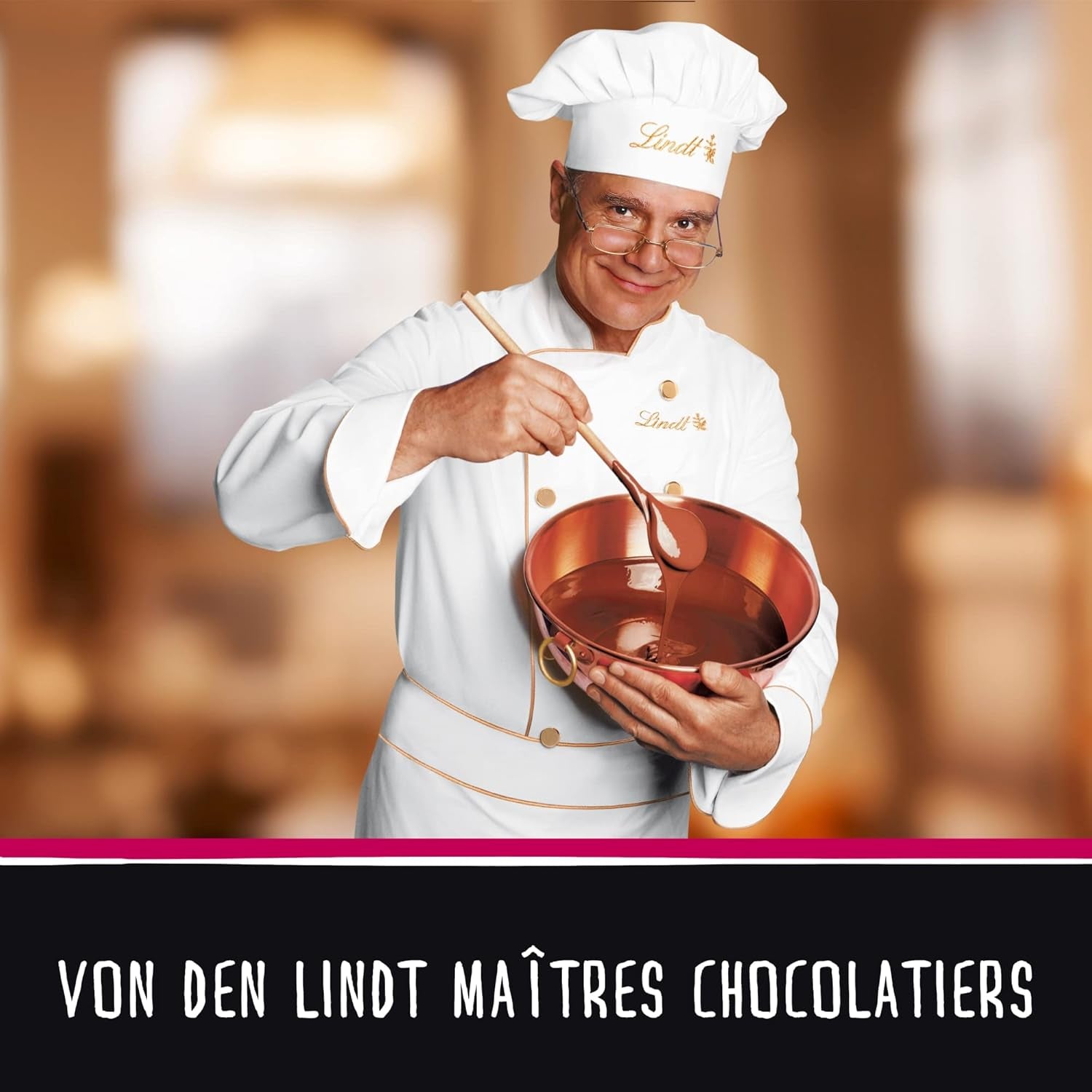 Lindt HALLO Aardbei-chocolade-cheesecake | Reep 100g | Melkchocolade met Aardbeienkwarkroomvulling | Chocoladereep | Chocolade cadeau