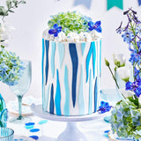 FunCakes Baby Blue Rolfondant: Gemakkelijk te gebruiken, soepel, flexibel, zacht en buigzaam, perfect voor taartversiering, halal, koosjer en glutenvrij. 1 kg Naty Shop suikerpasta