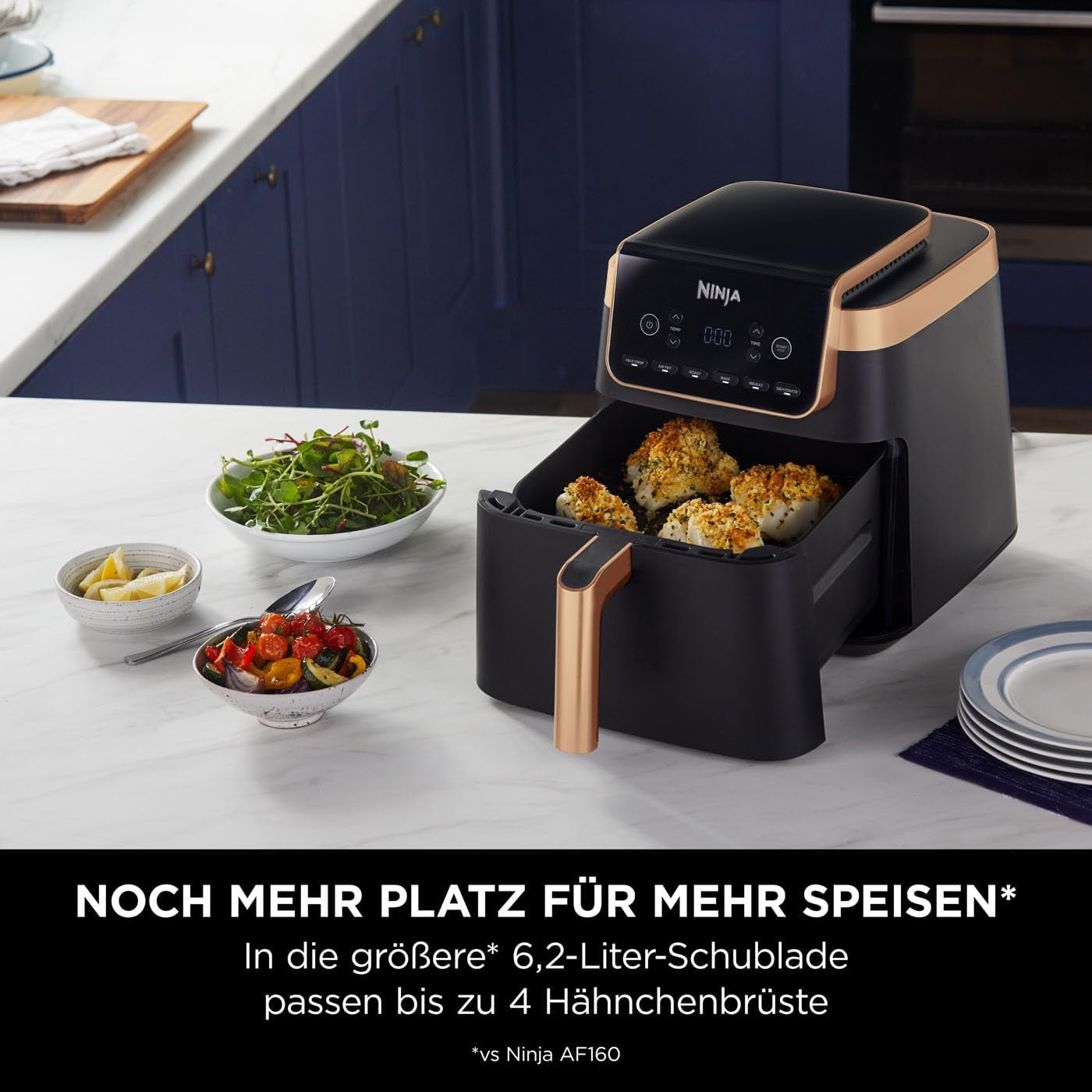 Ninja Airfryer MAX PRO AF180EUCP, 6,2 liter, olievrij Naty Shop Apparaten